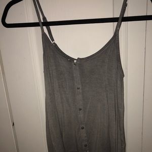 Grey Butten down shirt
